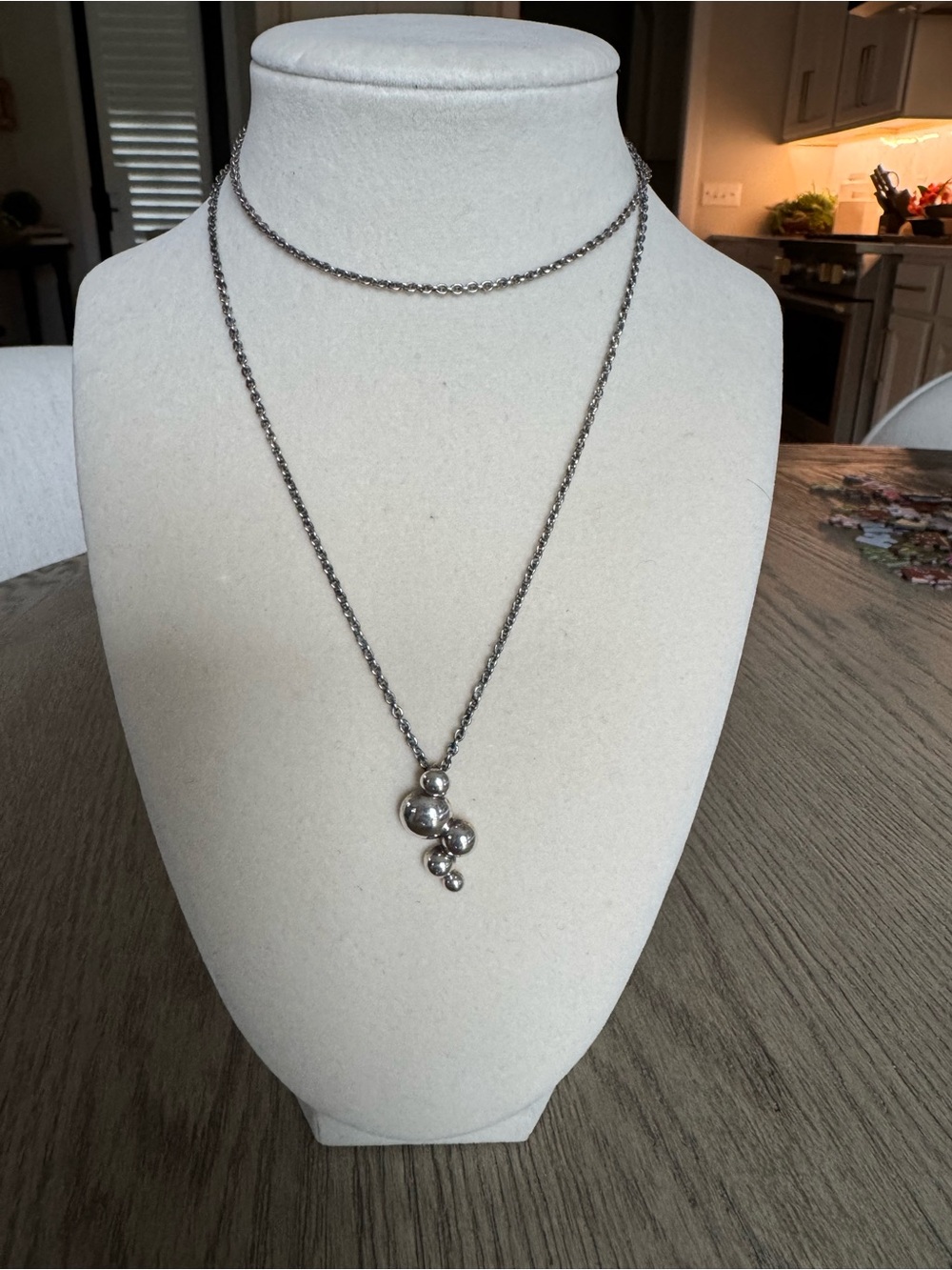 Pandora Bubble Pendant Necklace - 925 SS